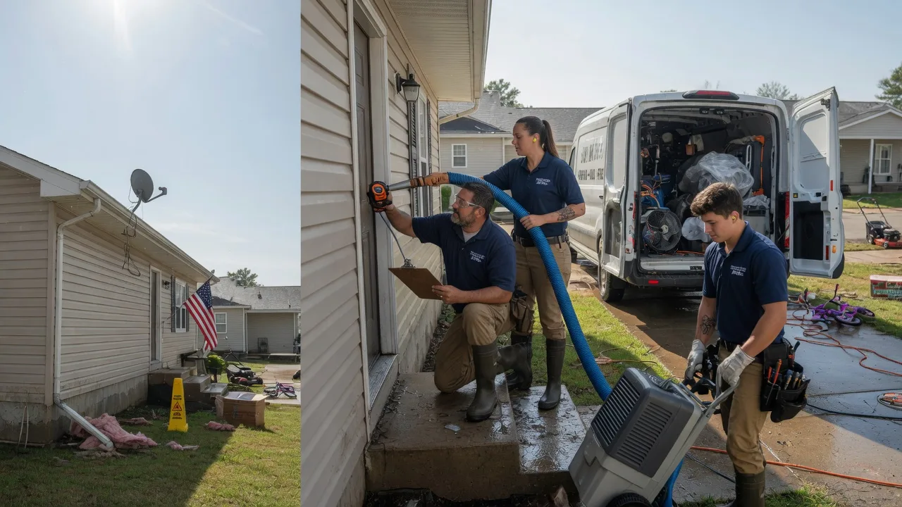 Ceiling Water Damage Restoration in Leaf River, IL near me